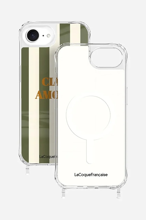 Lifestyle Etui za telefon LaCoqueFrançaise iPhone 16 Plus LE319063 zelena