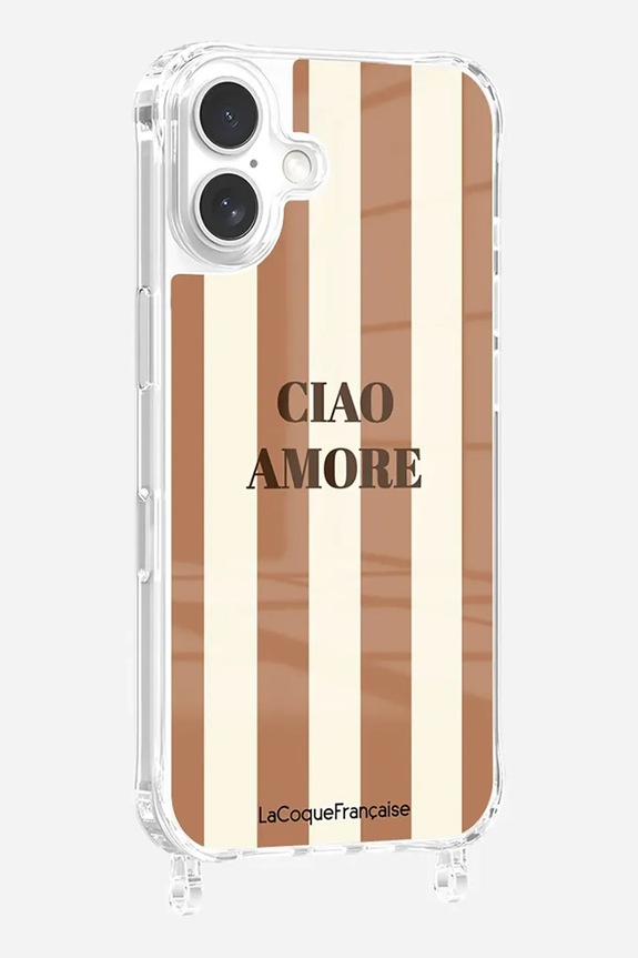 Etui za telefon LaCoqueFrançaise iPhone 16 LE319067 rjava AA00