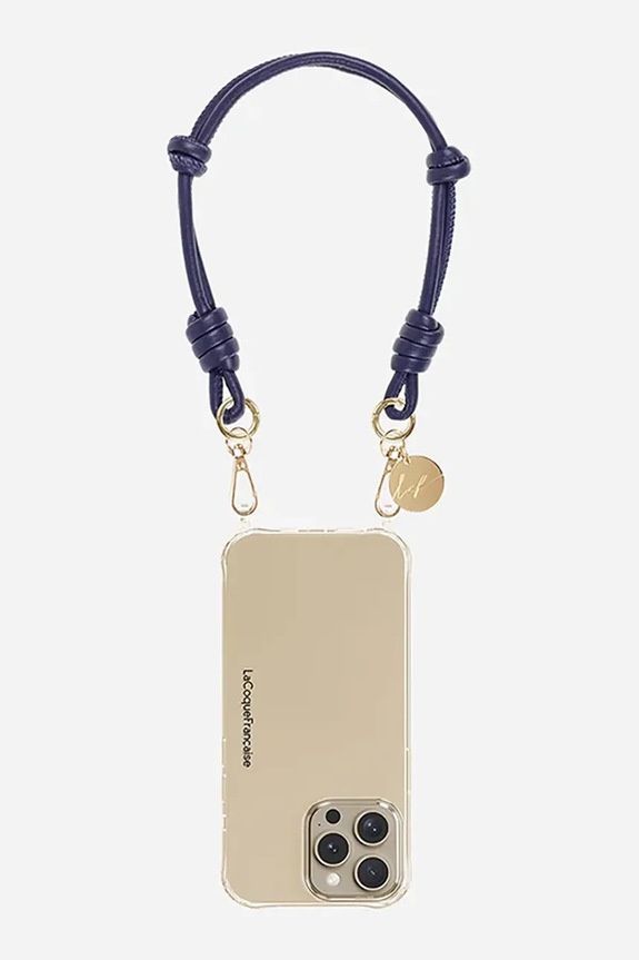 LaCoqueFrançaise cordino per cellulare Nolan 40 cm blu navy LE318687