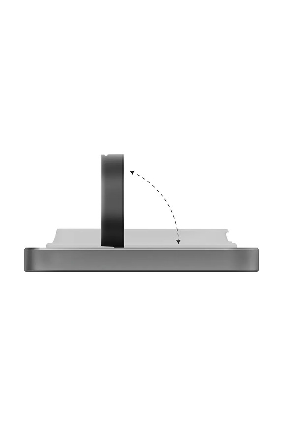 Bazic suport de încărcare wireless 3 în 1 15W Fast Charging MagSafe GM.STN.BLK negru