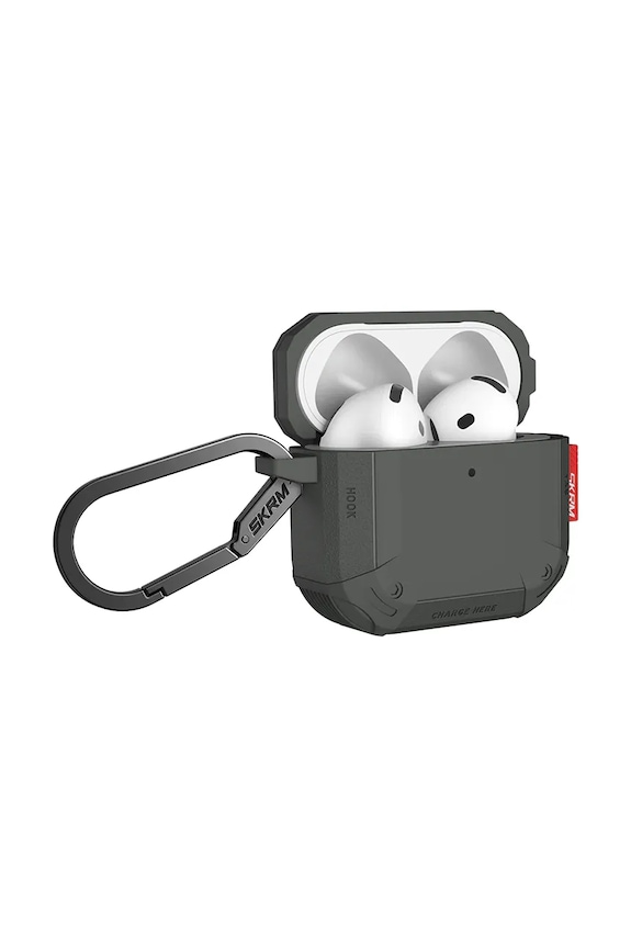 Lifestyle Skinarma husă pentru căști fără fir Mecha CE AirPods 4 SK.AP4MECCE.GRN verde