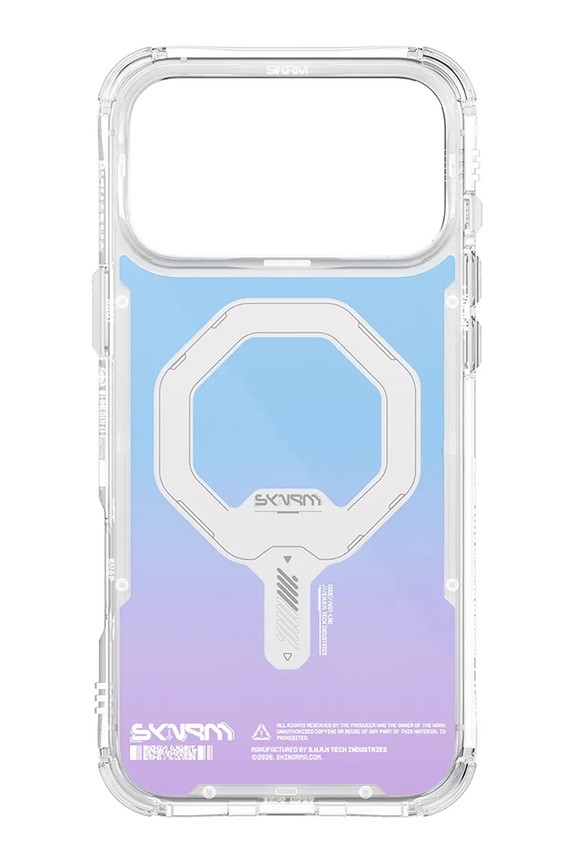 Etui za telefon z vgrajenim magnetnim obročem Skinarma iPhone 17 Pro SK.2025PP6.3.MYST.HOL pisana AA00