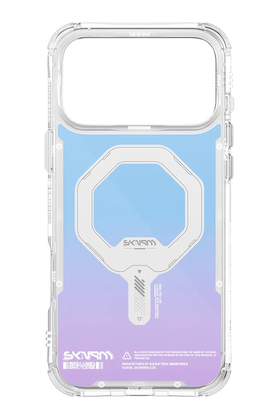 Skinarma beépített mágneses gyűrűvel ellátott telefon tok Myst iPhone 17 Pro Max SK.2025PP6.9.MYST.HOL többszínű AA00