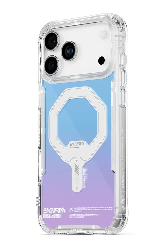 Skinarma beépített mágneses gyűrűvel ellátott telefon tok Myst iPhone 17 Pro Max többszínű SK.2025PP6.9.MYST.HOL