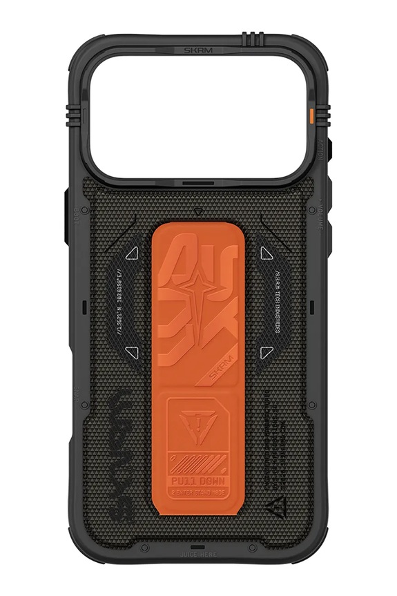 Etui za telefon z vgrajenim magnetnim obročem Skinarma Phantom iPhone 17 Pro SK.2025PP6.3.PHTM.GRN pisana AA00