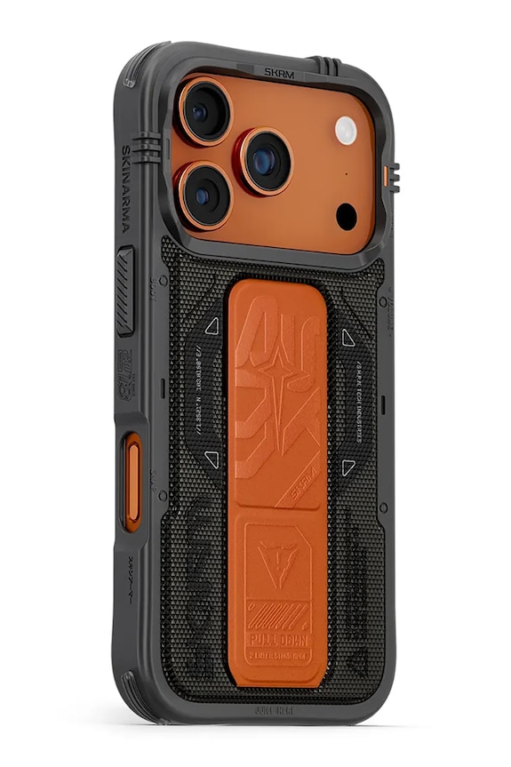 Lifestyle Skinarma husă de telefon cu inel magnetic încorporat Phantom iPhone 17 Pro Max SK.2025PP6.9.PHTM.GRN multicolor