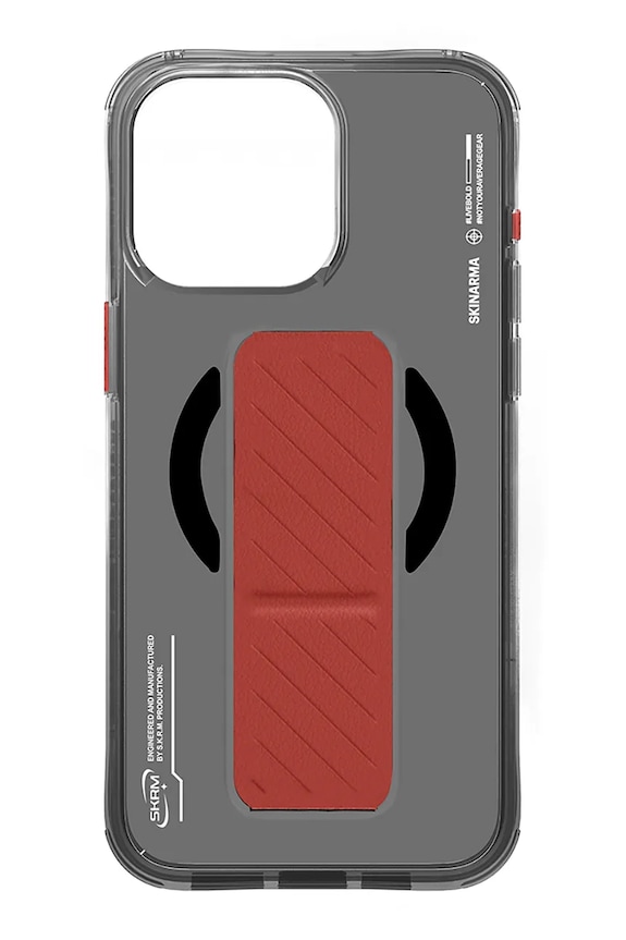 Etui za telefon z vgrajenim magnetnim obročem Skinarma iPhone 16 Pro SK.2024PP63.AXON.BLK črna AA00