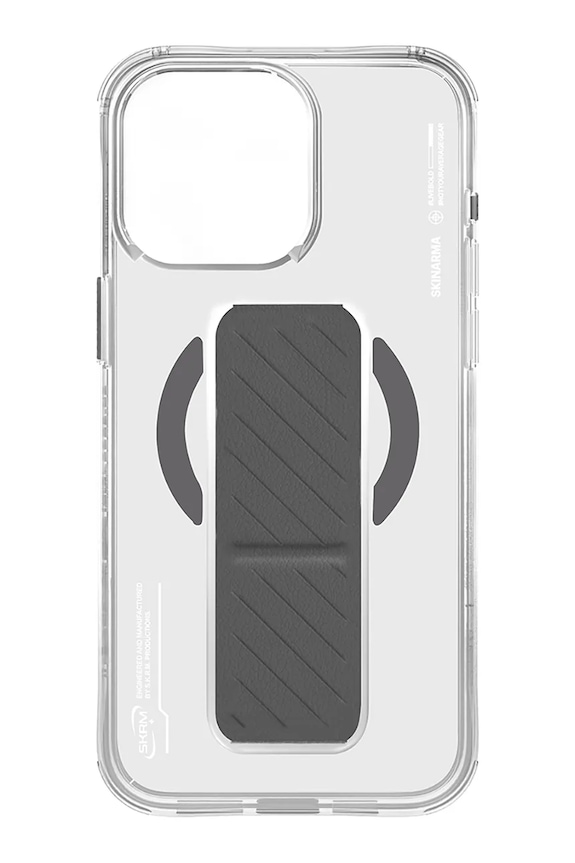 Etui za telefon z vgrajenim magnetnim obročem Skinarma iPhone 16 Pro SK.2024PP63.AXON.TT transparentna AA00