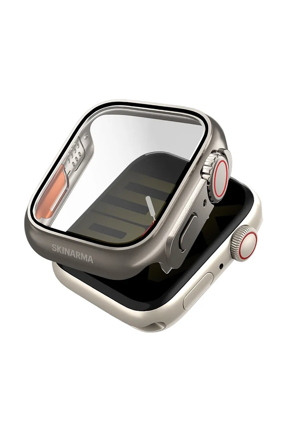 Zaščitni etui za uro Skinarma Gado Pro 41 mm siva SK.AW41.GADOP.TT