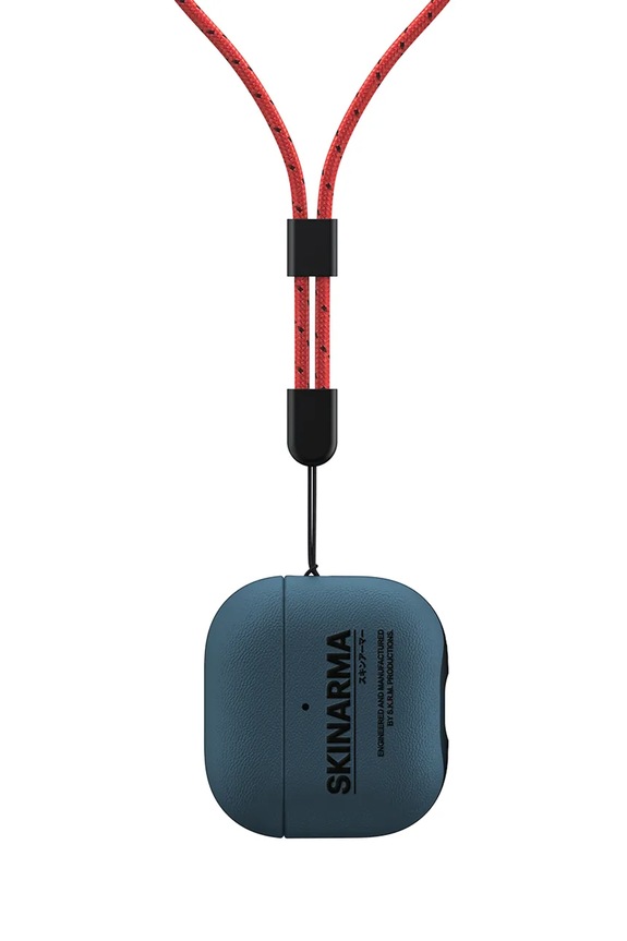 Življenjski slog Etui za brezžične slušalke Skinarma AirPods 4 SK.AP4.SPUNK.BLU modra