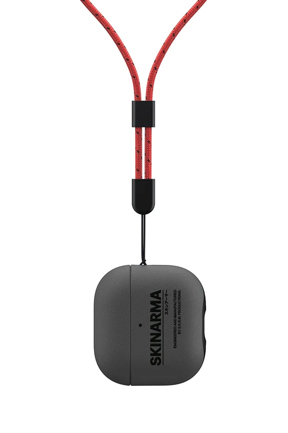 Lifestyle Skinarma etui na słuchawki bezprzewodowe Spunk AirPods 4 SK.AP4.SPUNK.GRN szary