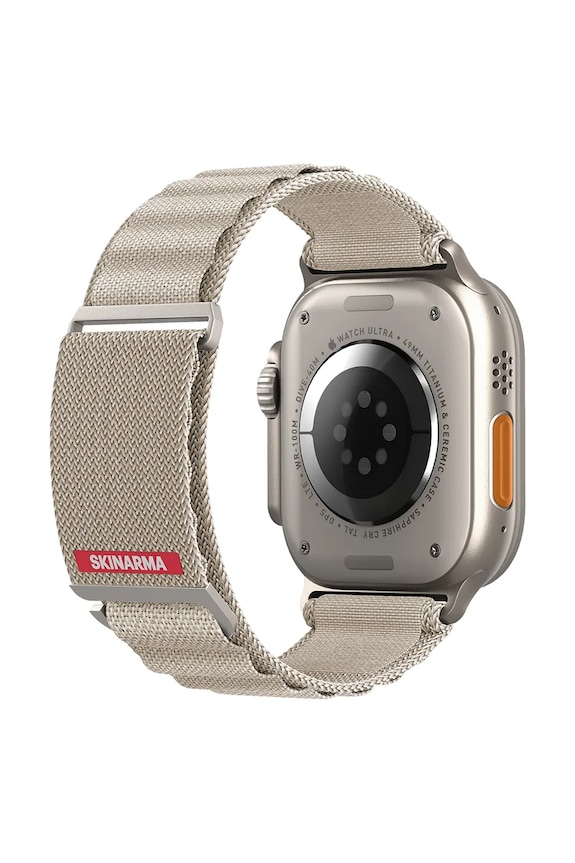 Lifestyle Skinarma curea pentru smart watch Kobu Apple Watch Ultra 49/46/45/44 mm SK.KOBU49.VORY bej