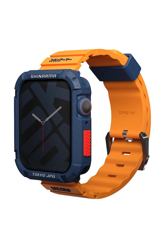 Skinarma curea pentru smart watch Shokku Apple Watch 45/44/42 mm SK.SHOKKU.ORG45 portocaliu AA00