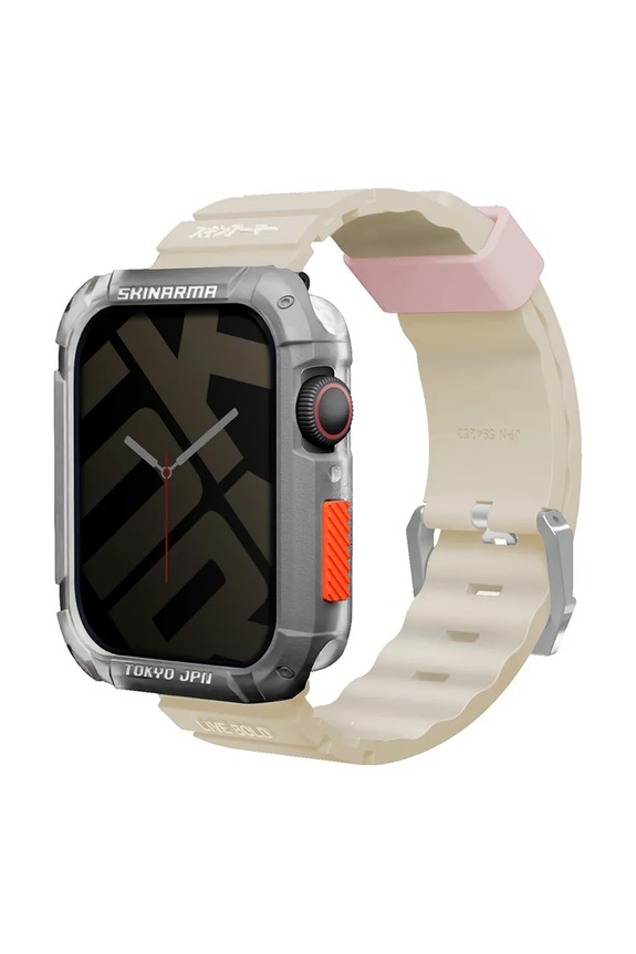 Pas za uro apple watch Skinarma Shokku 45/44/42 mm SK.SHOKKU.BEGE45 bež AA00