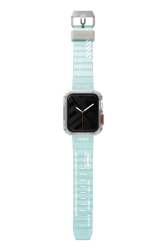 Skinarma curea pentru apple watch Shokku /44/42 mm turcoaz SK.SHOKKU.LBLUE45