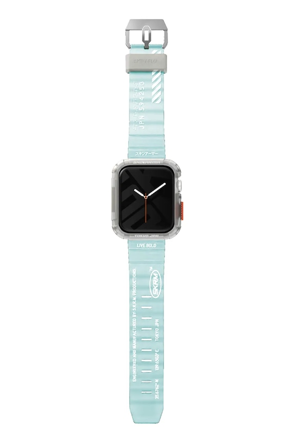 Skinarma curea pentru apple watch Shokku /44/42 mm turcoaz SK.SHOKKU.LBLUE45