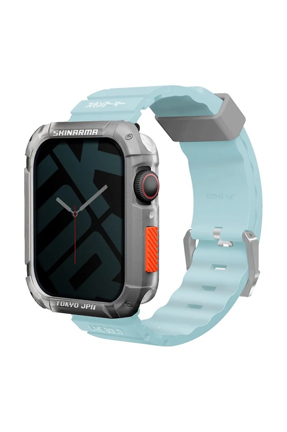 Skinarma curea pentru apple watch Shokku /44/42 mm SK.SHOKKU.LBLUE45 turcoaz AA00