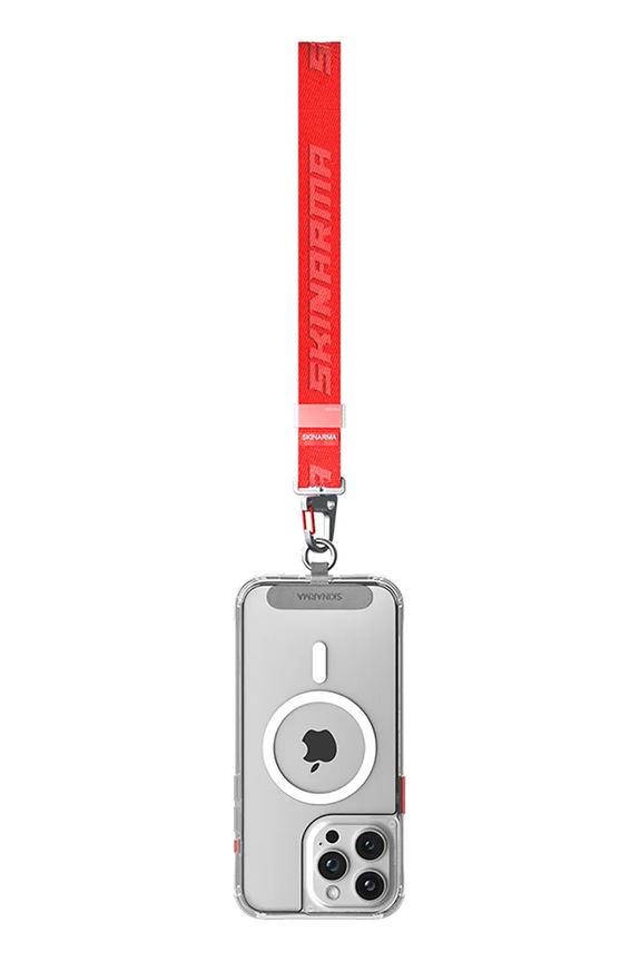 Skinarma curea de mână reglabilă pentru husă de telefon Scout iPhone 15 rosu SK.SCOUT.HS.RED