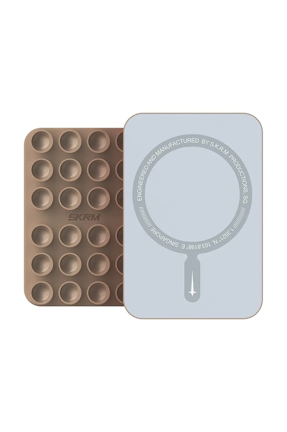Skinarma uniwersalna przyssawka do telefonu Stax MagSafe SK.MSMT.STAX.GLD beżowy AA00