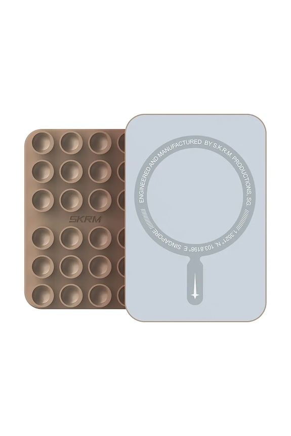 Skinarma uniwersalna przyssawka do telefonu Stax MagSafe SK.MSMT.STAX.GLD beżowy AA00