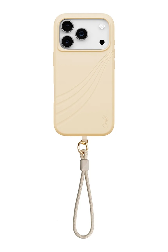 UNIQ husă de telefon cu inel magnetic încorporat iPhone 17 Pro bej UNQ.P6.3P2025.SERMMSND