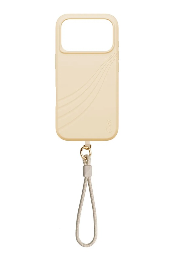UNIQ husă de telefon cu inel magnetic încorporat iPhone 17 Pro UNQ.P6.3P2025.SERMMSND bej AA00
