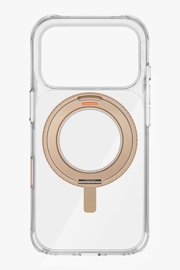 UNIQ husă de telefon cu inel magnetic încorporat iPhone 17 Pro UNQ.P6.3P2025.SWVTGLD bej AA00