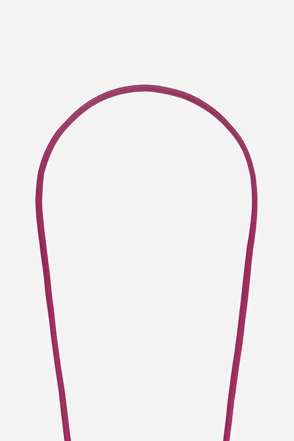 LaCoqueFrançaise αλυσιδάκι κινητού 170 cm LE322065 μπορντό AA00