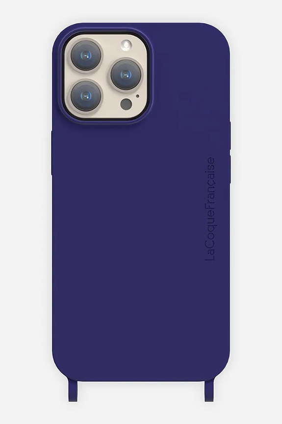 LaCoqueFrançaise etui za telefon IP 15 pro mornarsko modra LE314386