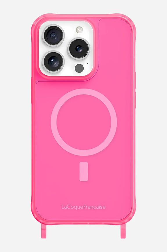 LaCoqueFrançaise Θήκη τηλεφώνου IP 15 pro LE315922 ροζ AA00