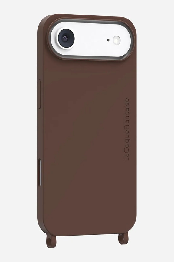 LaCoqueFrançaise θήκη τηλεφώνου Iphone 17 air καφέ LE322135