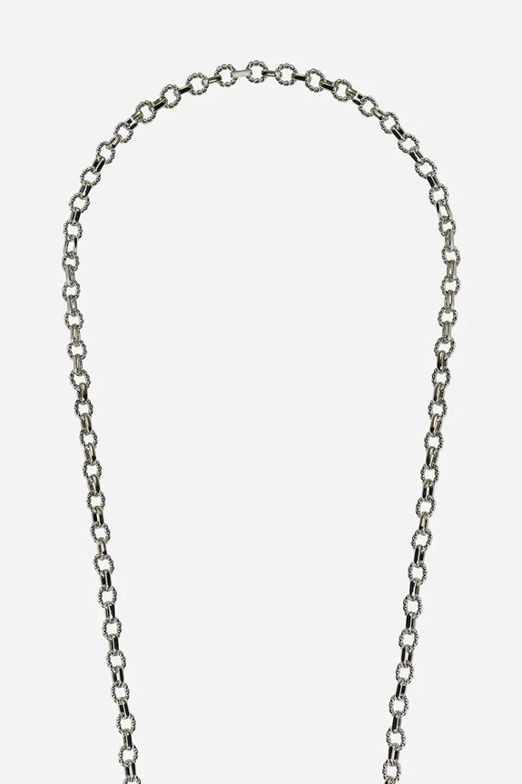 LaCoqueFrançaise αλυσιδάκι κινητού 120 cm LE324683 γκρί AA00