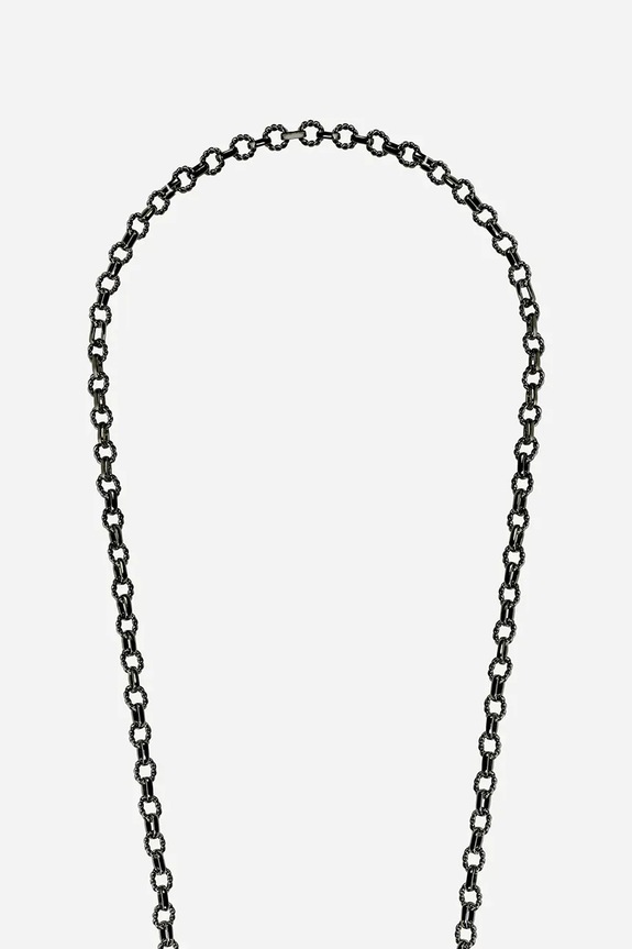 LaCoqueFrançaise Łańcuszek do telefonu 120 cm LE324684 czarny AA00