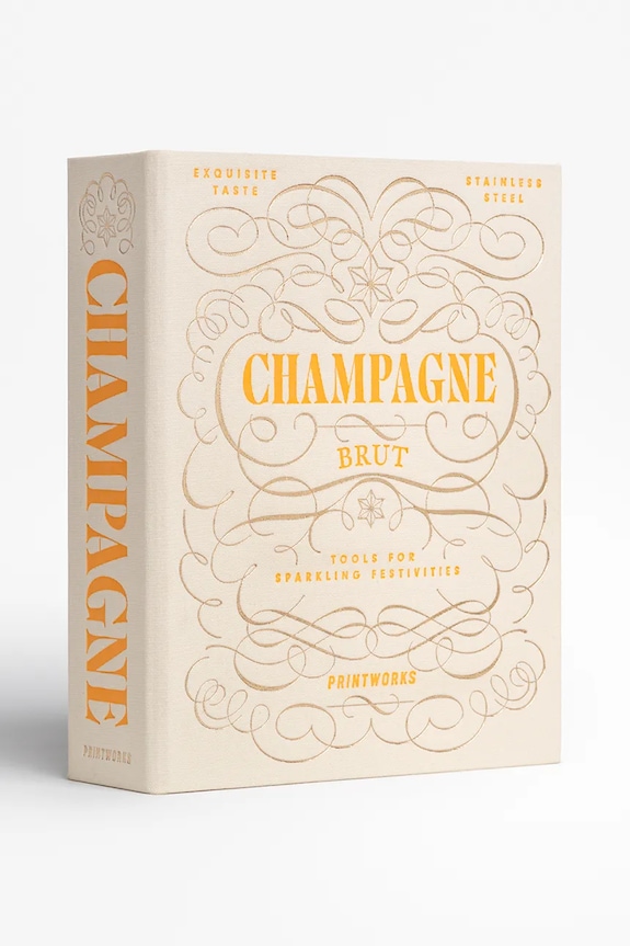 Printworks zestaw do szampana The Essentials 2-pack PW00702 beżowy AA00