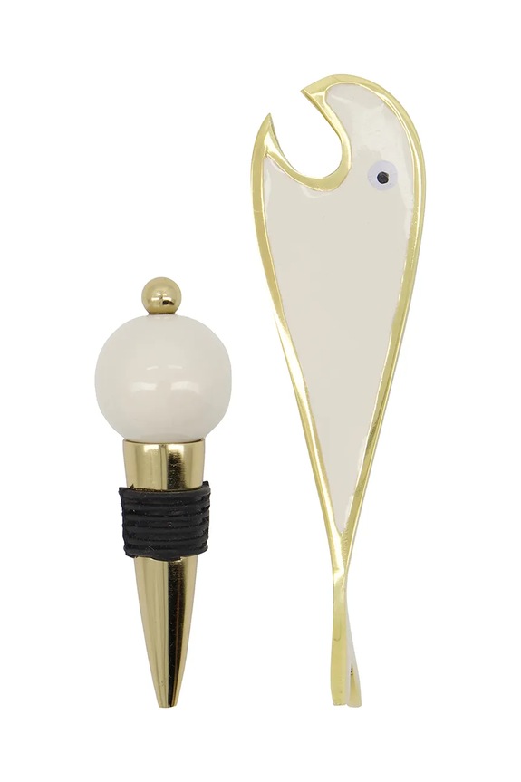 House Doctor korek do wina i otwieracz do piwa HDOpen 15 cm beżowy 267620016
