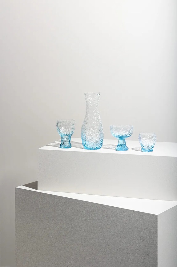 Kosta Boda caraffa per vino Moss 1,42 L 7082200 blu AA00