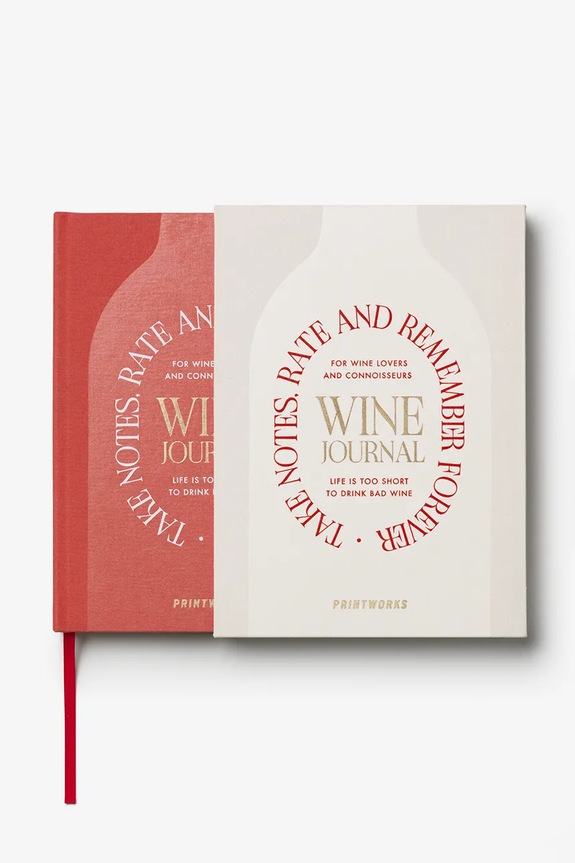 Denník ochutnávky vína Printworks Wine Tasting Journal 25,5 x 17 cm PW00707 viacfarebná AA00