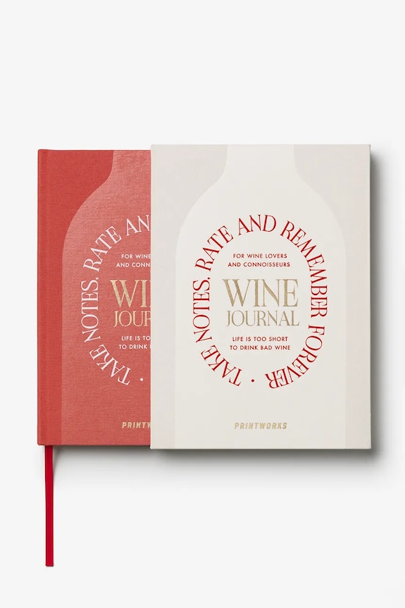 Denník ochutnávky vína Printworks Wine Tasting Journal 25,5 x 17 cm PW00707 viacfarebná AA00