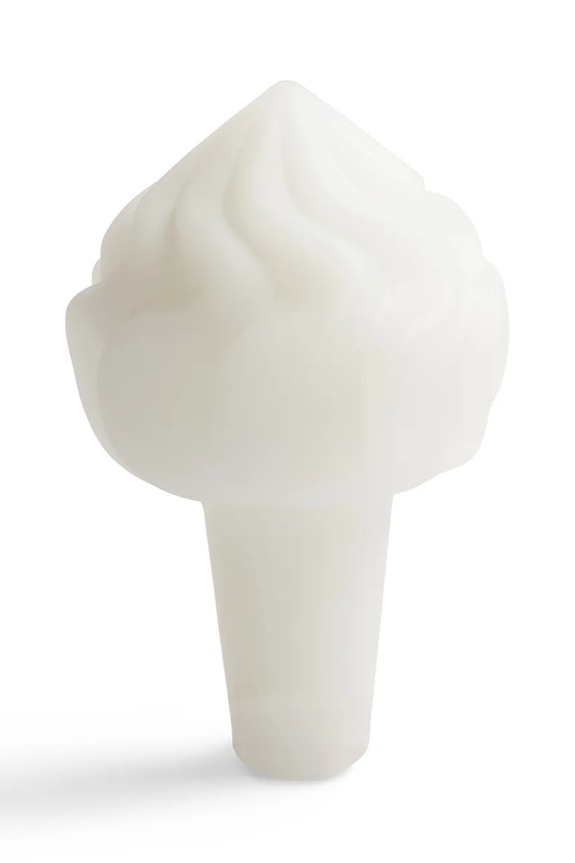 &k amsterdam dop pentru vin din sticlă colorată 8 cm alb 2323.19