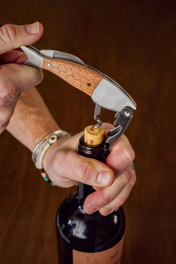 Gentlemen's Hardware tirbușon pentru vin din oţel inoxidabil multicolor GEN884UK