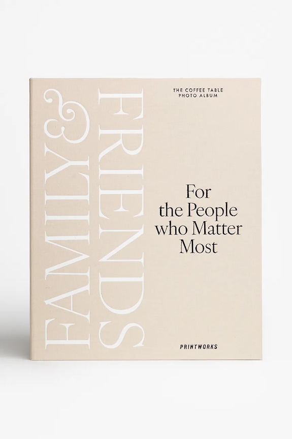 Printworks fényképalbum Family and Friends bézs PW00724