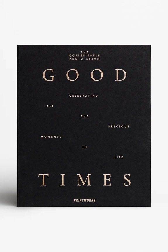 Printworks fényképalbum Good Times fekete PW00726