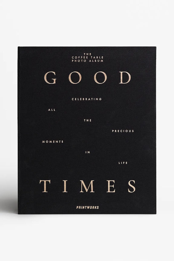 Printworks fényképalbum Good Times fekete PW00726