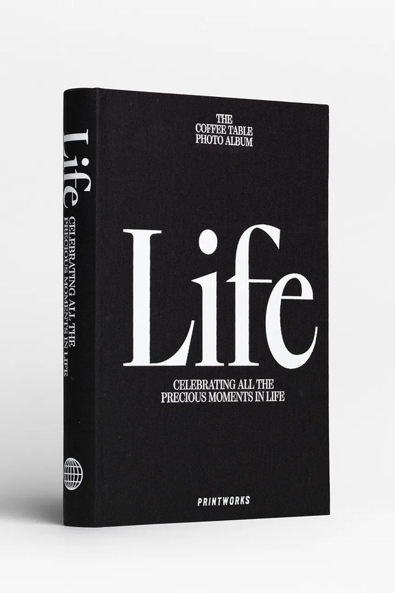 Fotokniha Printworks Photo Book 28 x 19,5 x 3,5 cm PW00632 čierna AA00