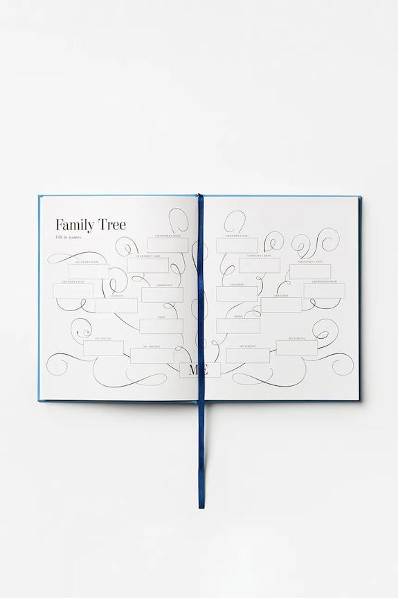 Βιβλίο της ζωής Printworks Once Upon a Time 18,8 x 23,6 cm σκούρο μπλε PW00665