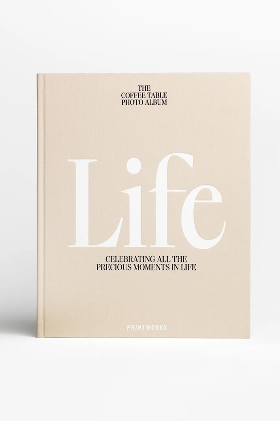 Άλμπουμ φωτογραφιών Printworks Life 33 x 27 cm μπεζ PW00680