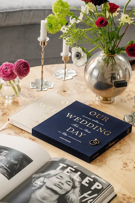 Βιβλίο επισκεπτών Printworks Wedding Guest Book 23,5 x 24 cm πολύχρωμο PW00753