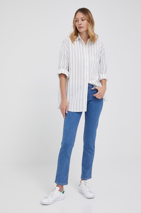 Oblečenie Bavlnená košeľa Marc O'Polo M02084242377 viacfarebná