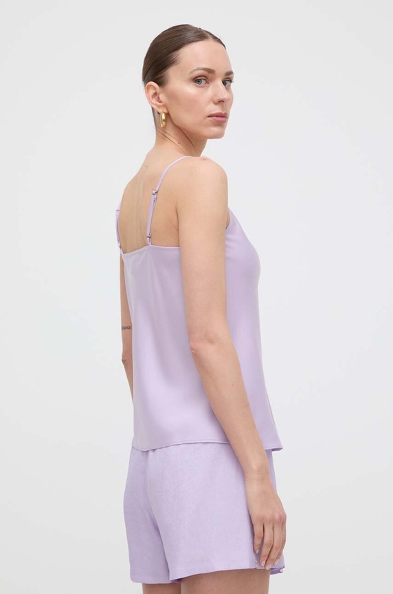 Oblečení Halenka Armani Exchange 8NYH05.YNZ5Z.NOS fialová