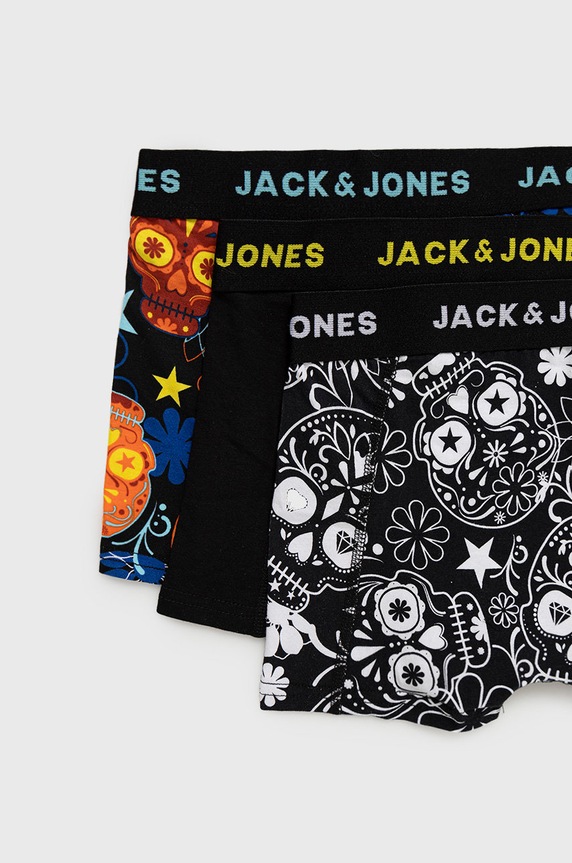 Detské boxerky Jack & Jones 12189220 čierna AA00